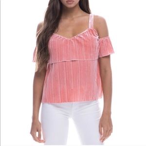 Endless rose top on the color Soft Coral.